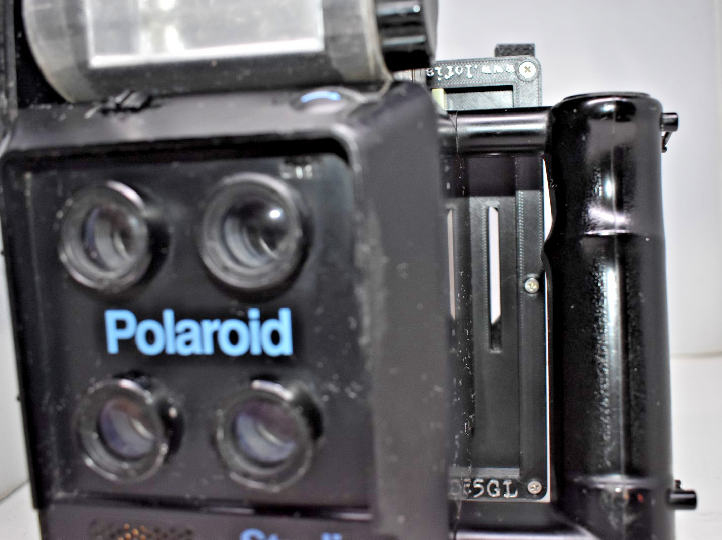 Polaroid Miniportrait 403 to 4x5gl adapter New 2026 Lo-Fi
