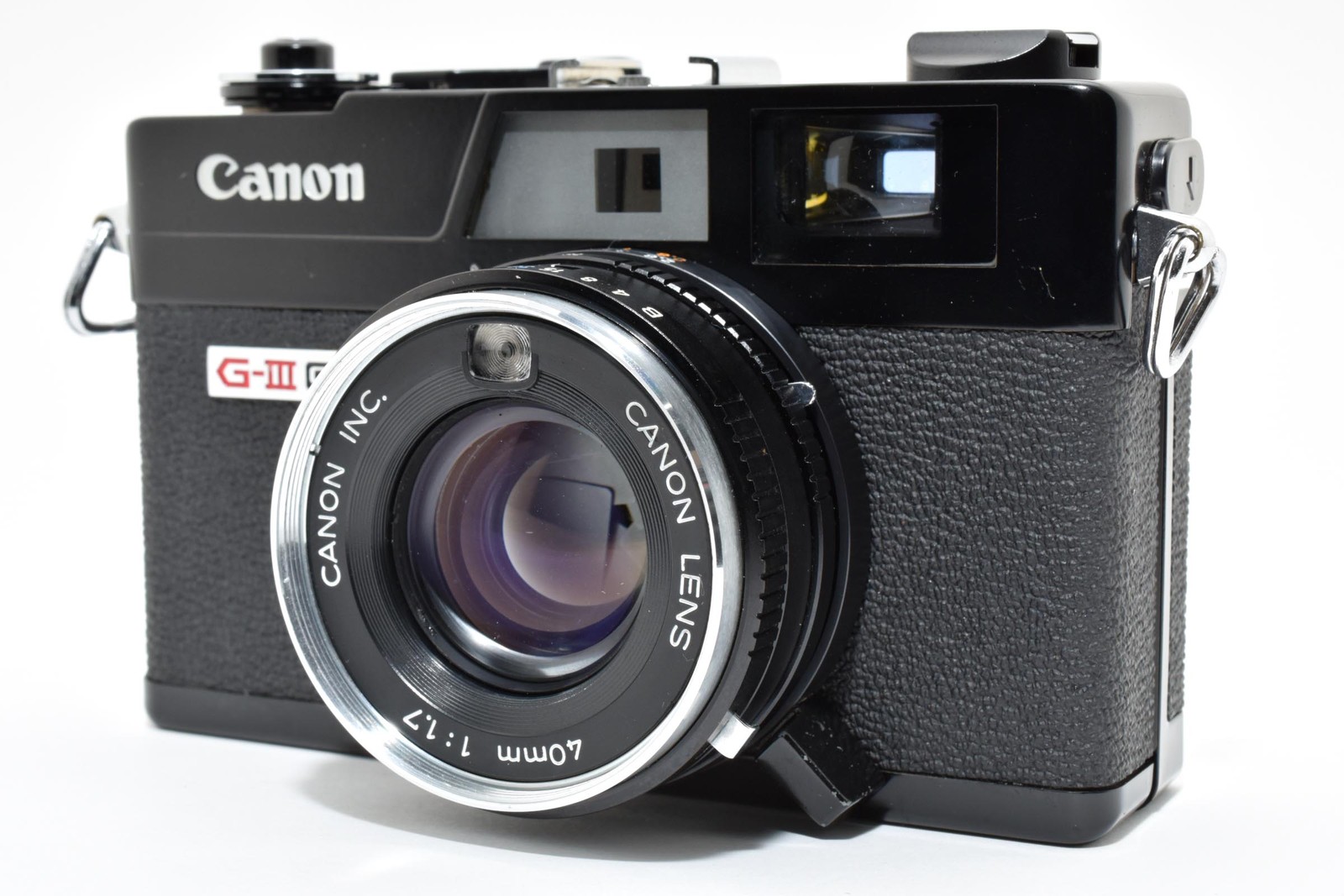 Works! [Exc+5 in Box, w/Flash] Canon Canonet QL17 G-III Rangefinder Camera JAPAN