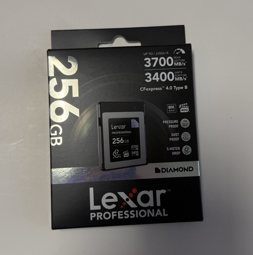 Lexar Professional DIAMOND CFexpress 4.0 Type B 256GB VPG400 High Speed