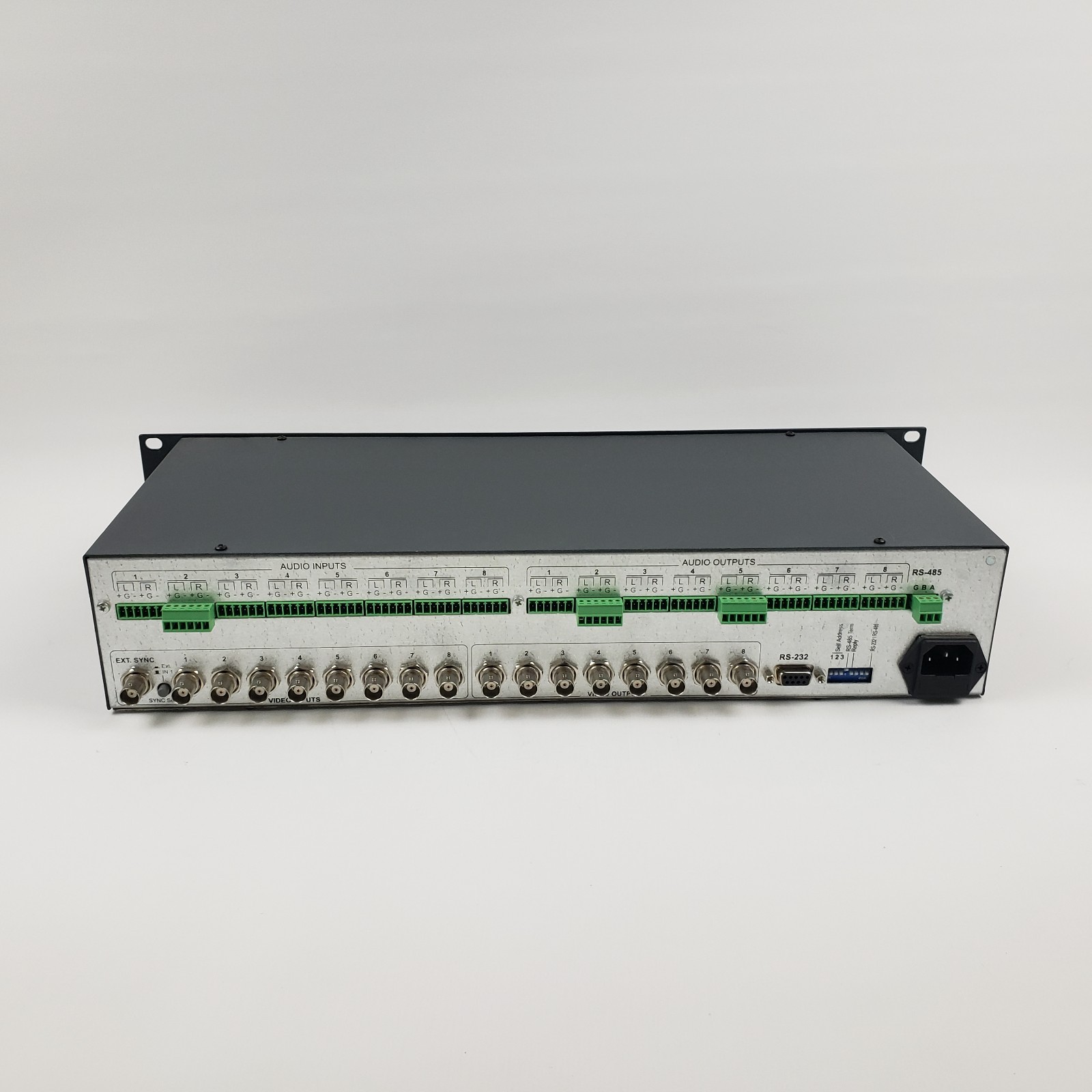FOR PARTS Kramer VS-848 8×8 Composite Video Stereo Audio Matrix Switcher Router