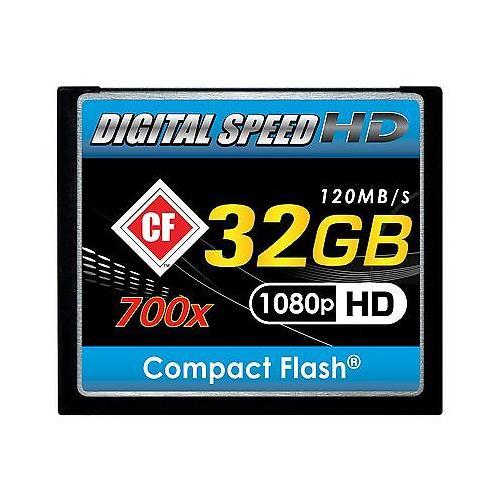 Digital Speed Memory 32GB 700X Professional High Speed 120MB/s Error Free (CF)