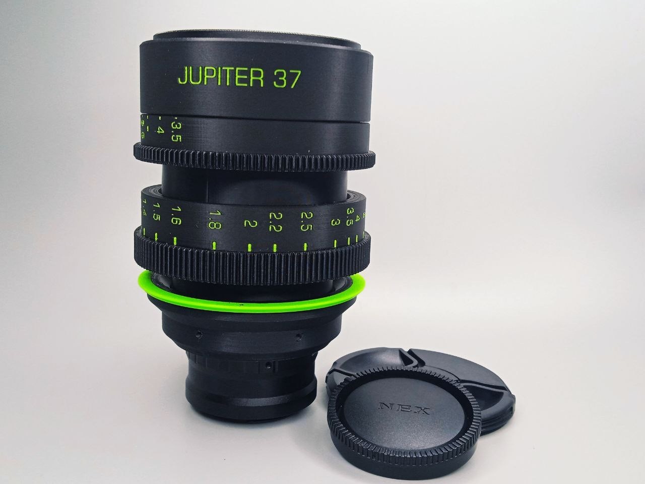Rehouse Jupiter-37 3.5/135 Cine Mod Vintage Lens Sony-E mount 💙💛