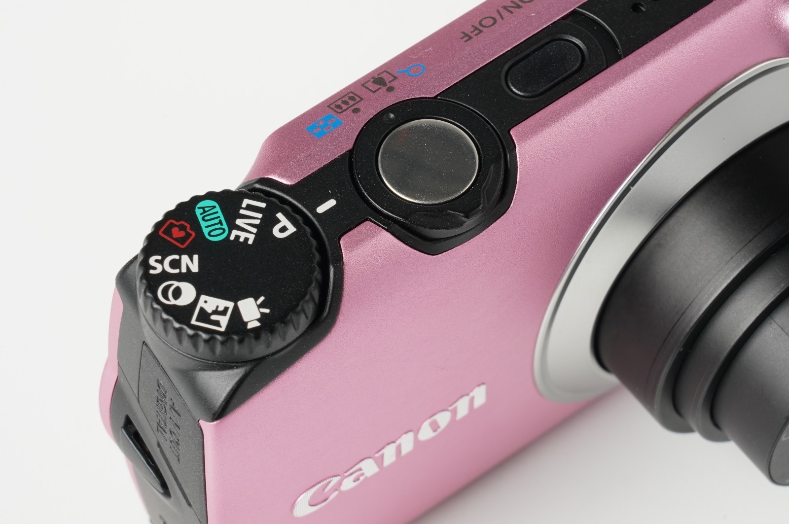 [Near Mint] Canon PowerShot A3300 IS Pink Compact Digital Camera #4502A