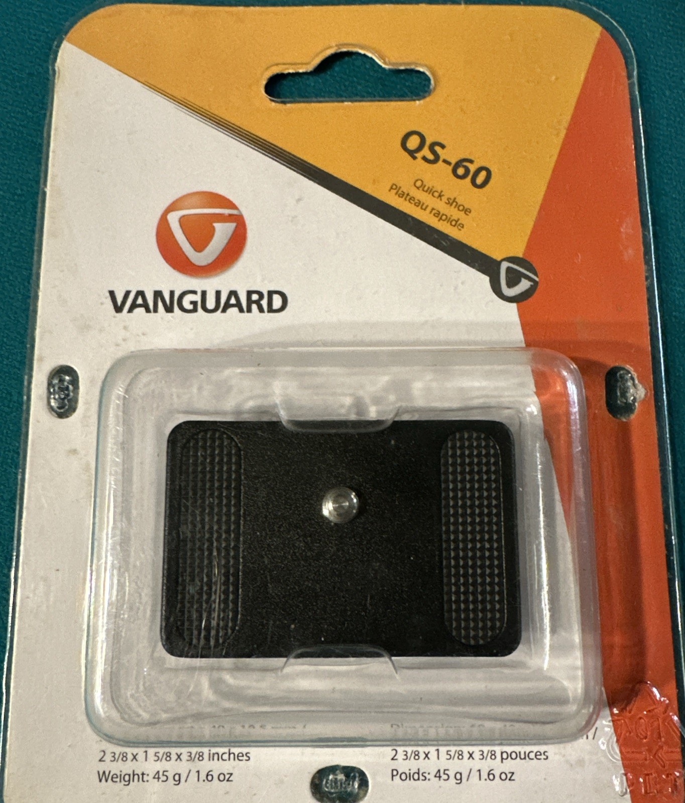 Vanguard QS-60 Tripod Quick Release Plate New In Package