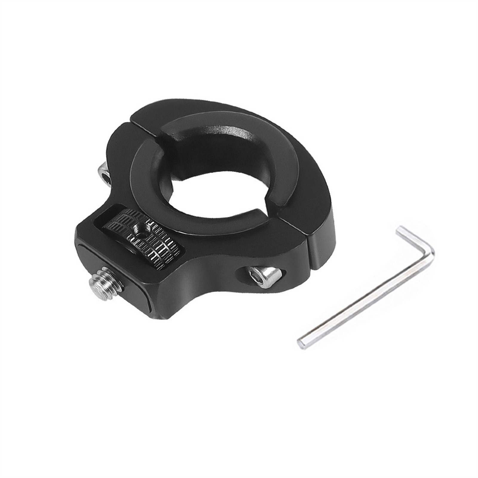 1 Pcs 1/4 Screw Bike Clip Black For sports camera Other Equipment Accessories