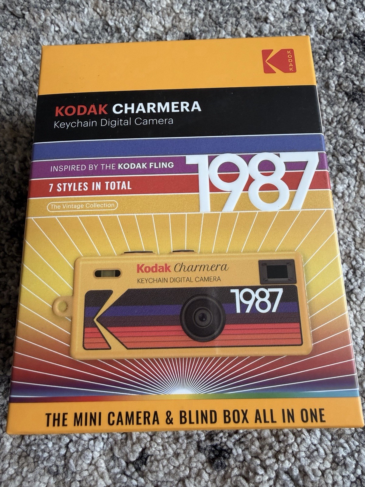 Kodak Charmera 1987 Keychain Camera Sealed Collectible Blind Box 🔥