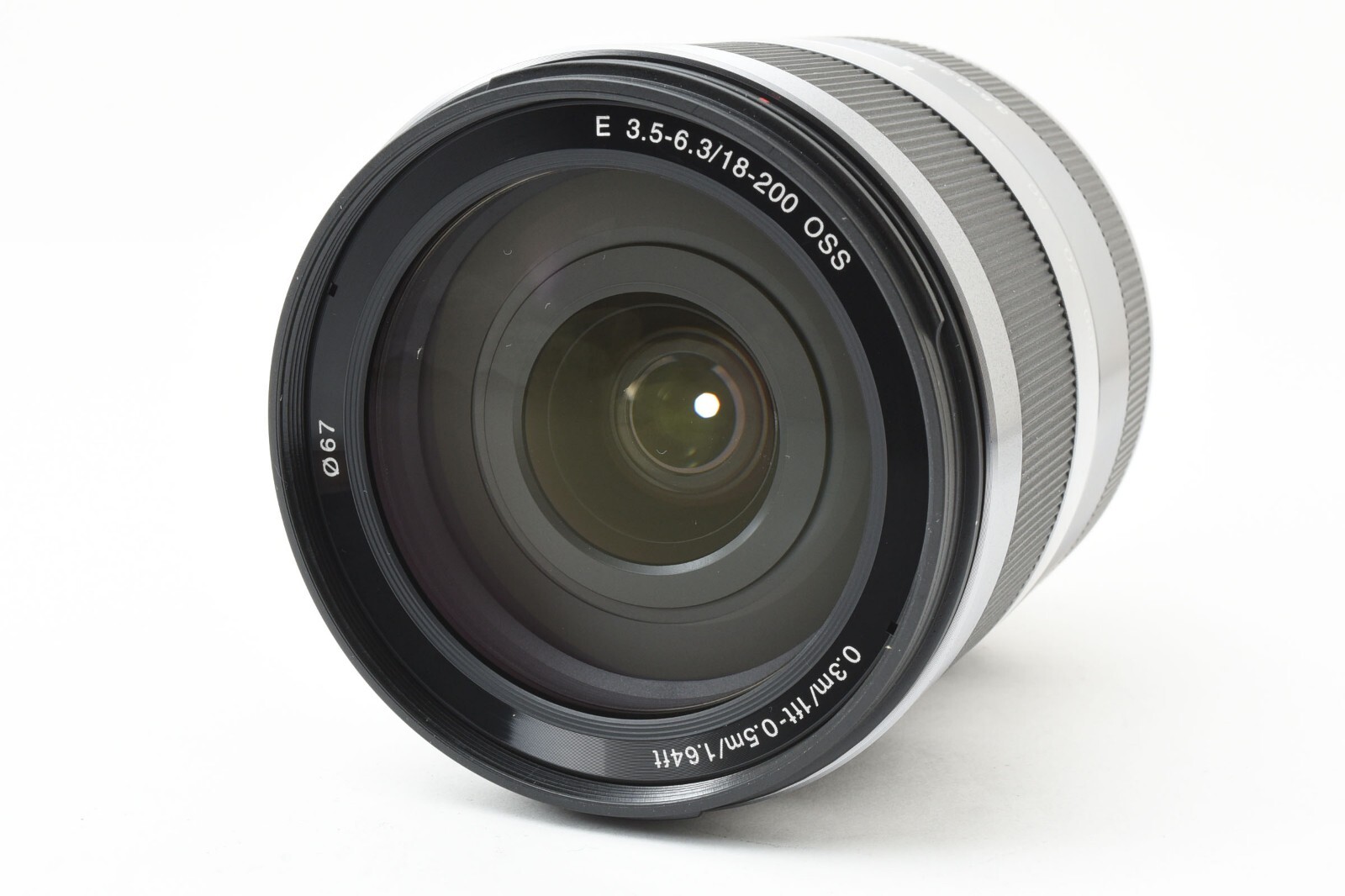 [Top MINT+++ in Box] Sony E 18-200mm f/3.5-6.3 Zoom silver Lens for sony Japan