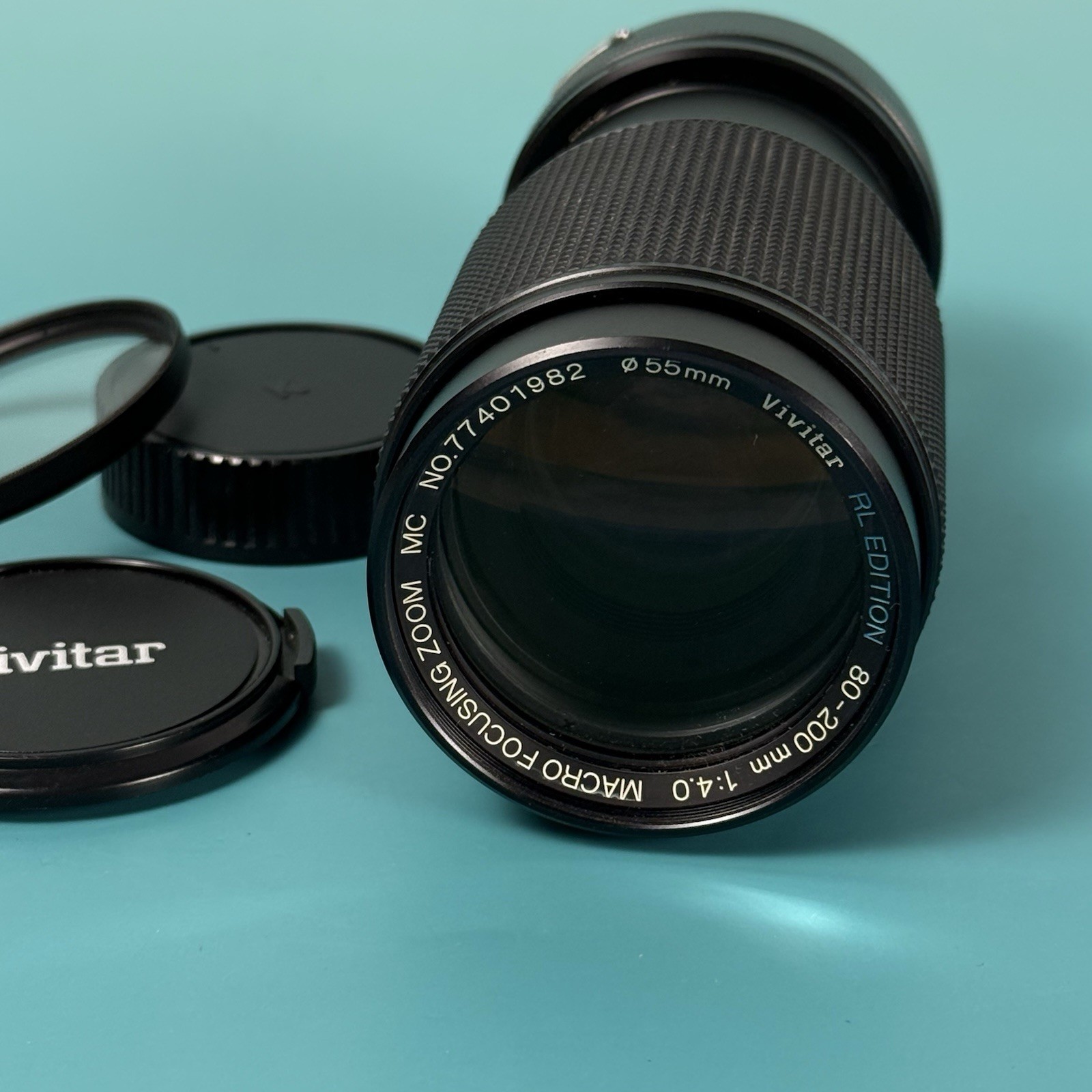 Vivitar 80–200mm f/4.0 MC Macro Focusing Zoom Lens Konica/ AR Mount Plus Other