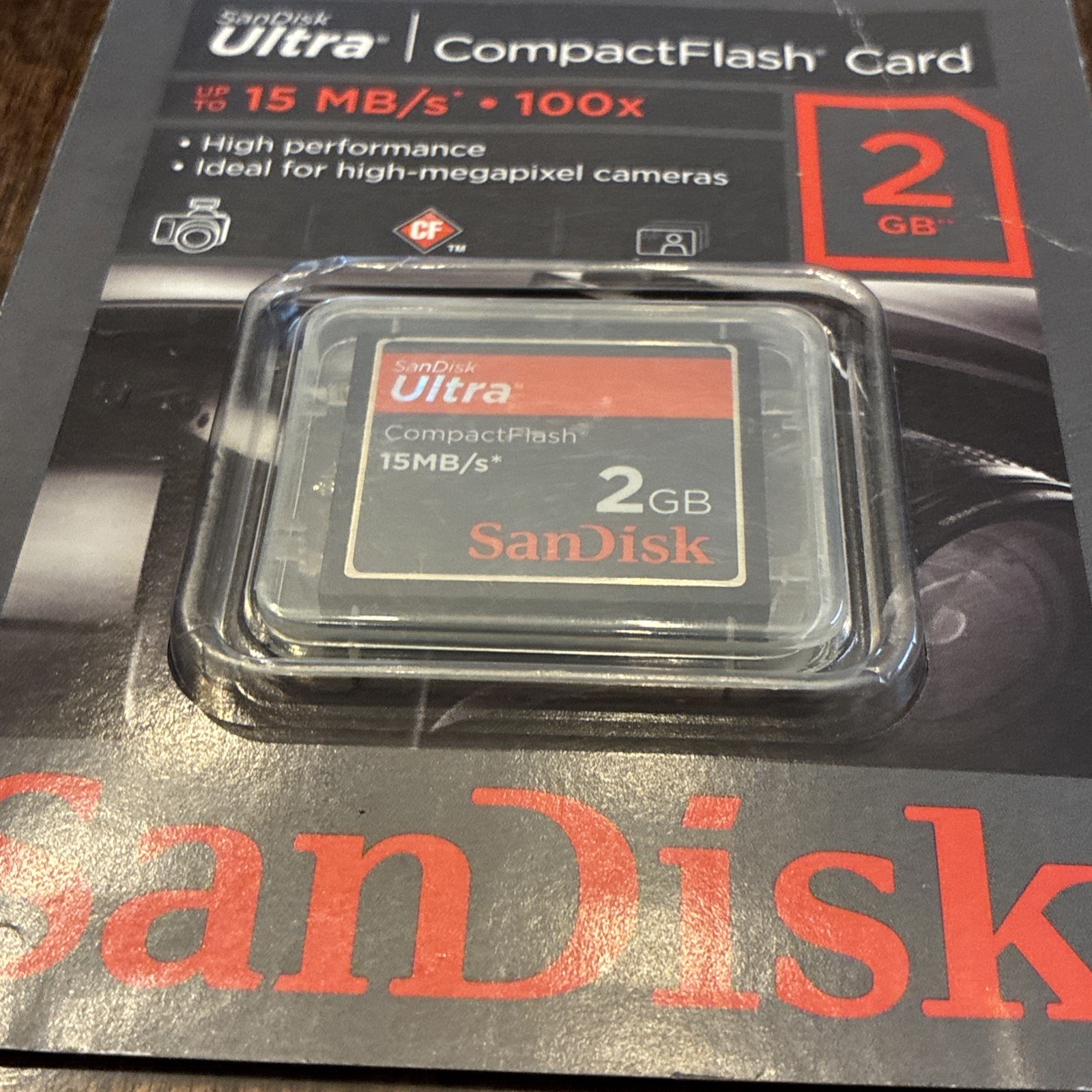 SanDisk Ultra 2GB CompactFlash I Card – SDCFH-002G-A11 New Old Stock