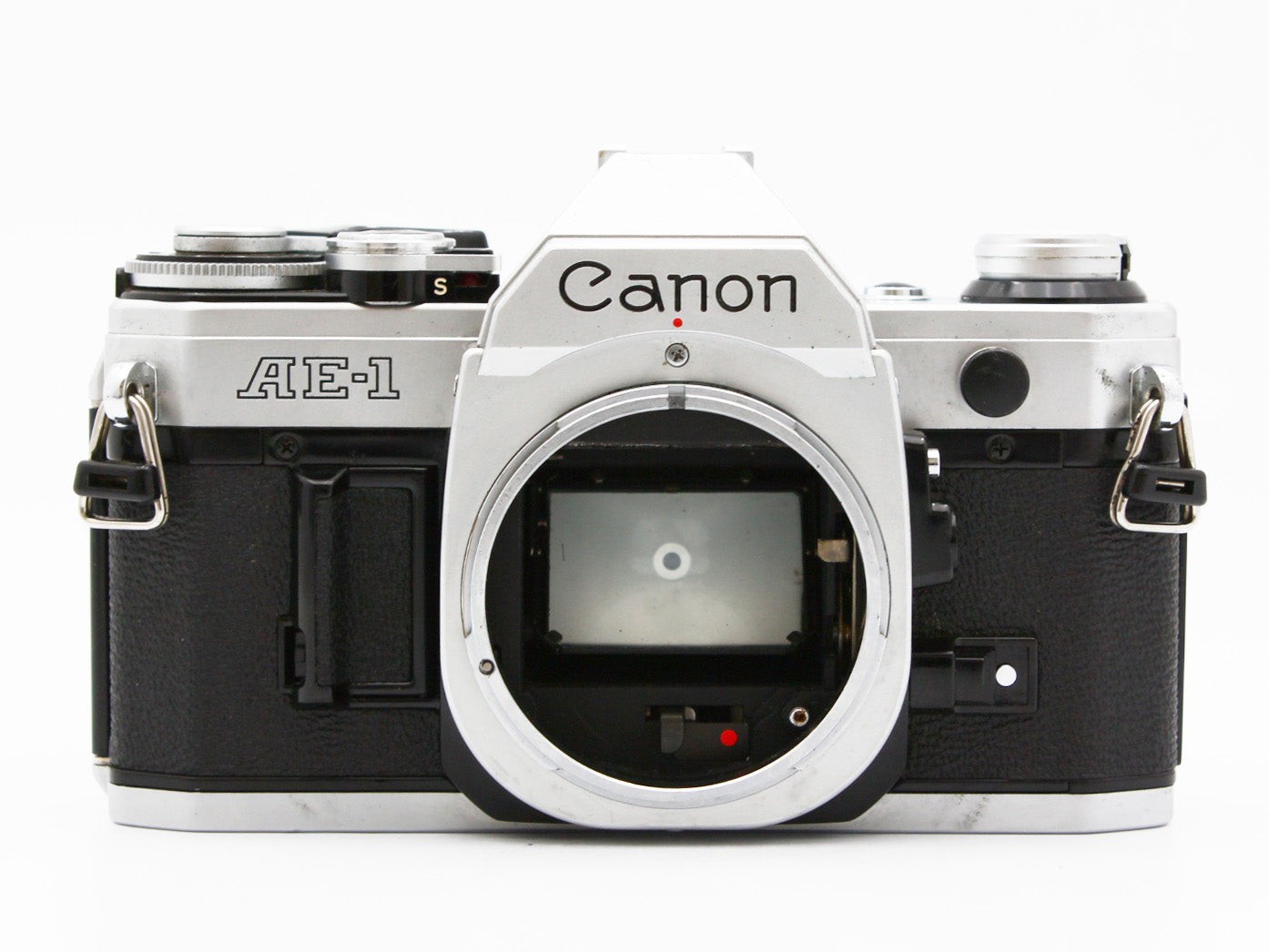【Exc+3】Canon AE-1 35mm SLR Film Camera Silver FD 50mm F1.8 s.c. Lens from Japan