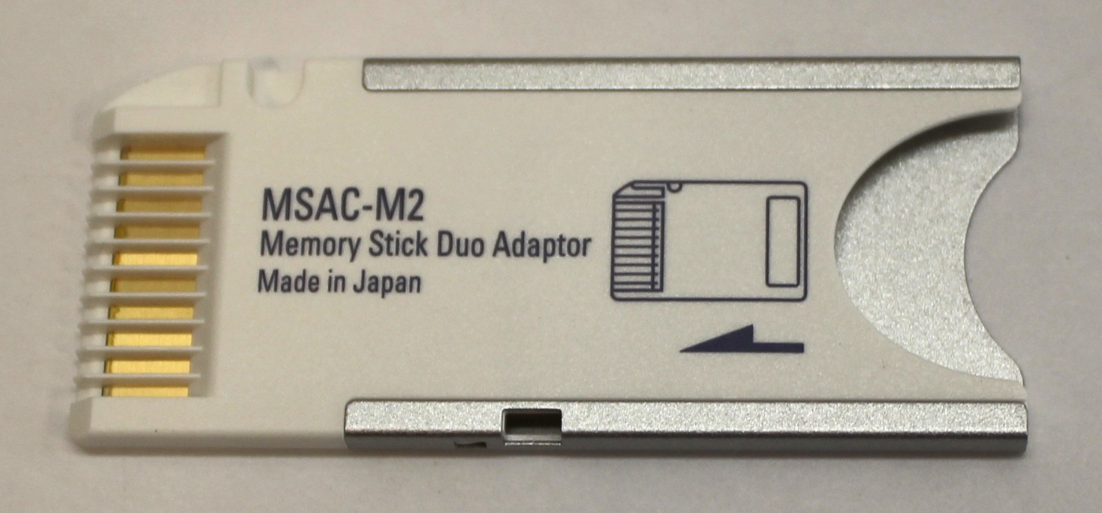 GENUINE MSAC-M2 Sony PSP Memory Stick Pro Duo Adapter Memory Card Camera Memory