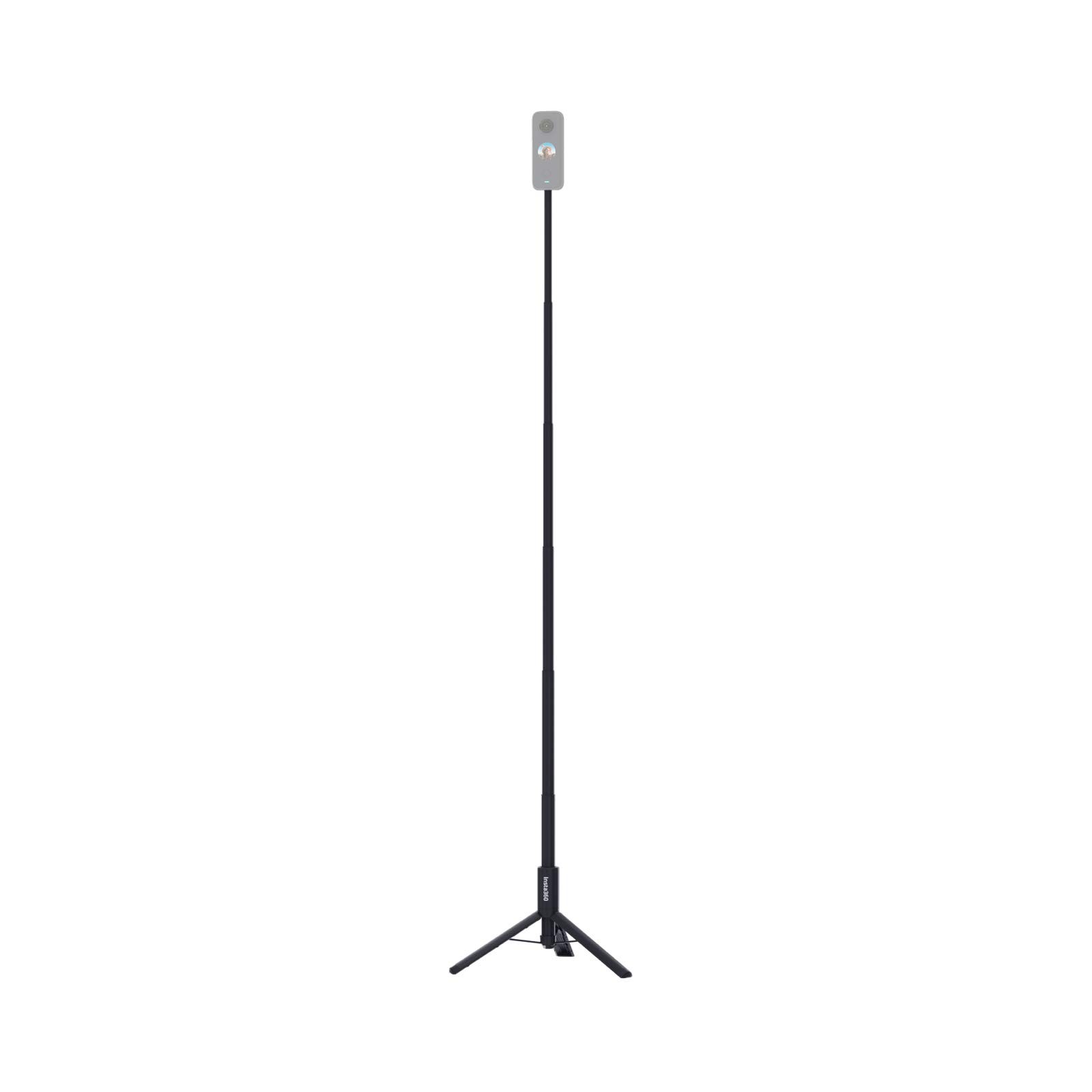 Insta360 2-in-1 Invisible Selfie Stick + Tripod, Aluminum Alloy Black