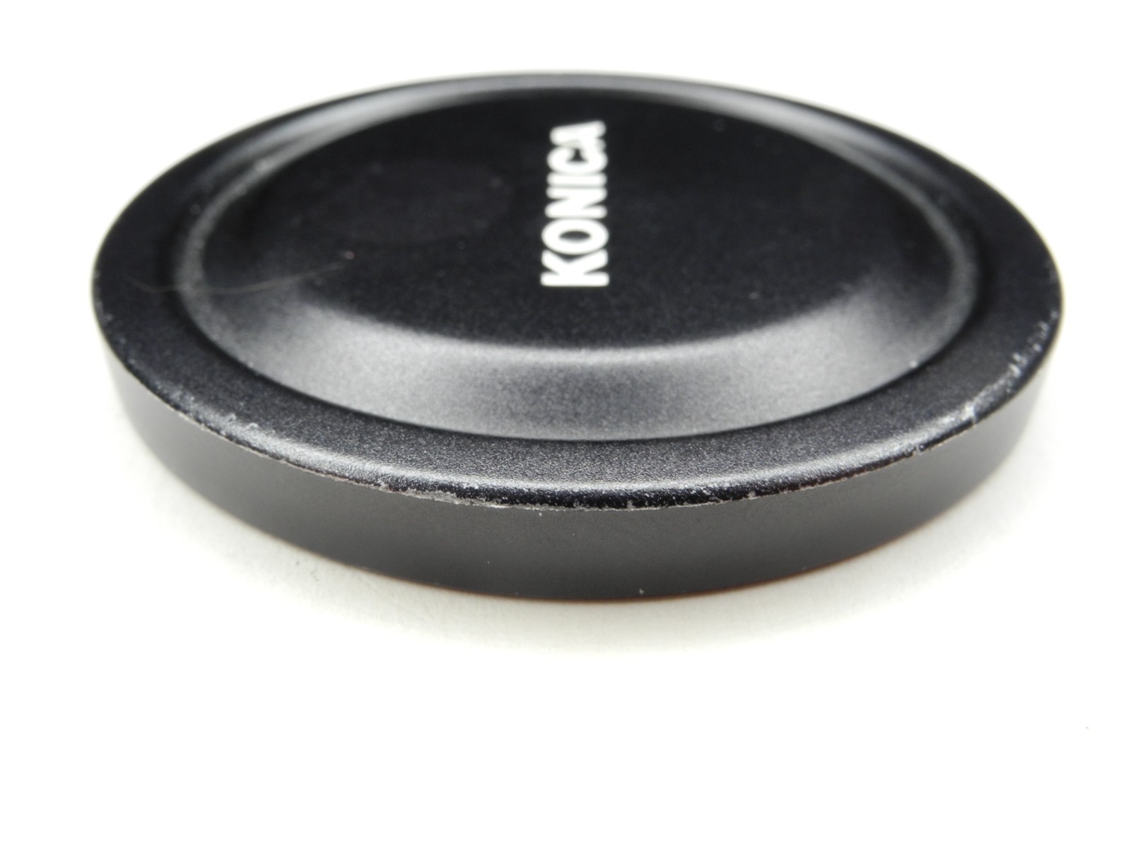 Konica 57mm Push On Metal Front Camera Lens Cap For 55mm Filter Ring