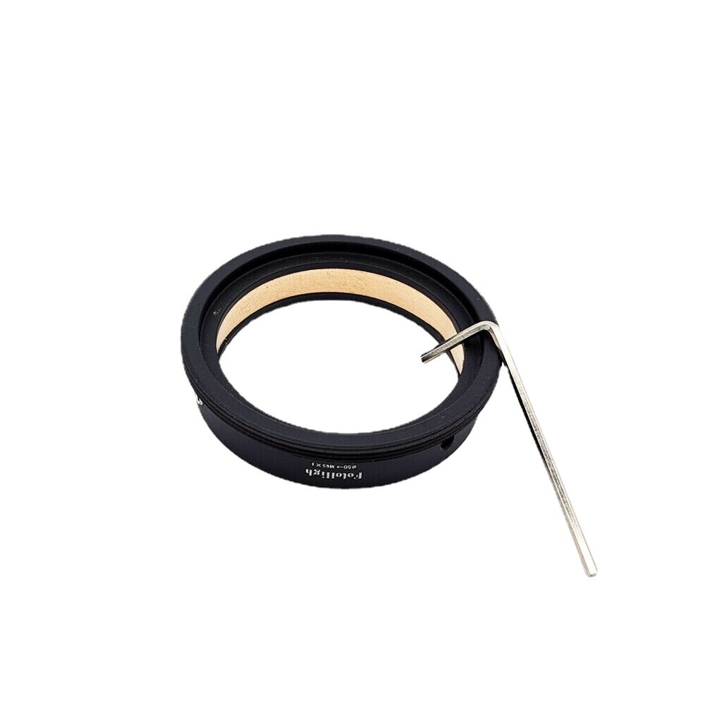 49mm 50mm 54mm 57mm 58mm 104mm to M65X1 Lens Adapter W/ Projection Circle New
