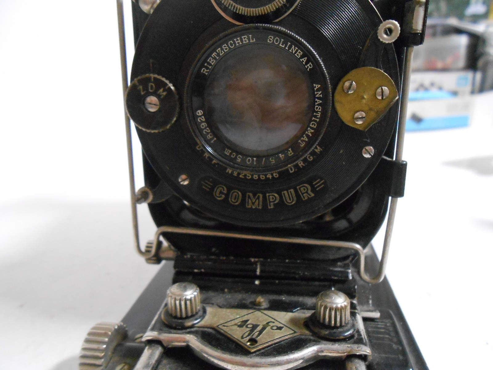 AGFA Isolar Brown Box Camera Vintage