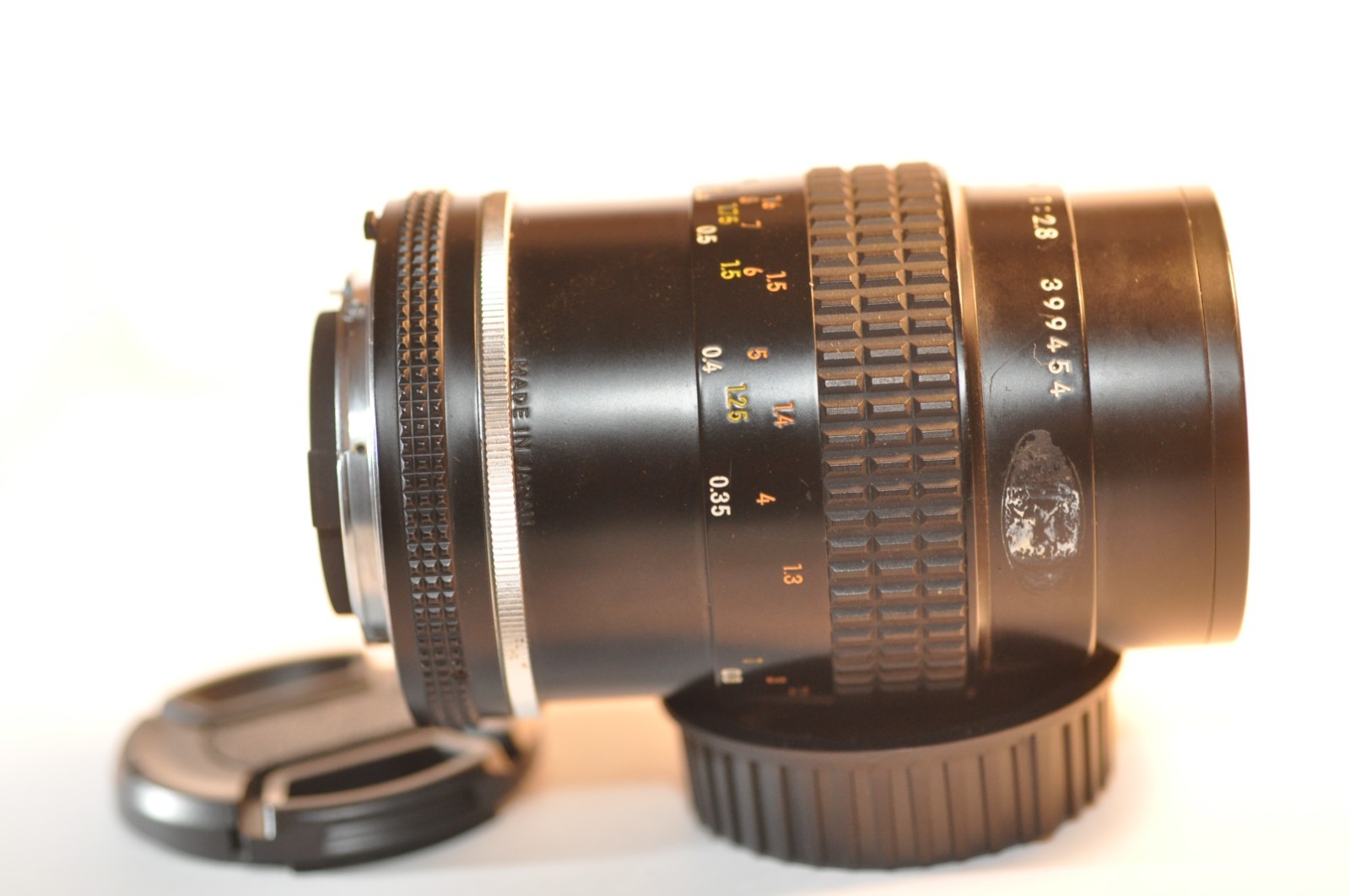 Nikon Micro Nikkor 55mm F/2.8 AI-S PRIME MACRO lens READ for FM2N FE2 F3 HP FG