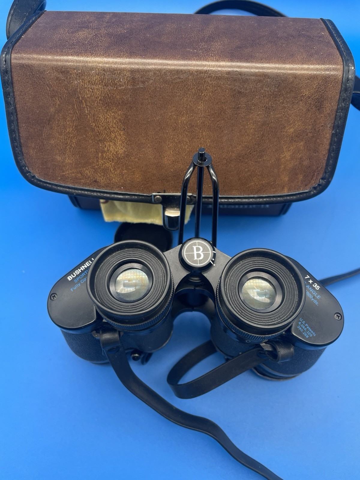 Bushnell Insta-Focus 7×35 Wide Angle Porro Fully Coated Binoculars Case