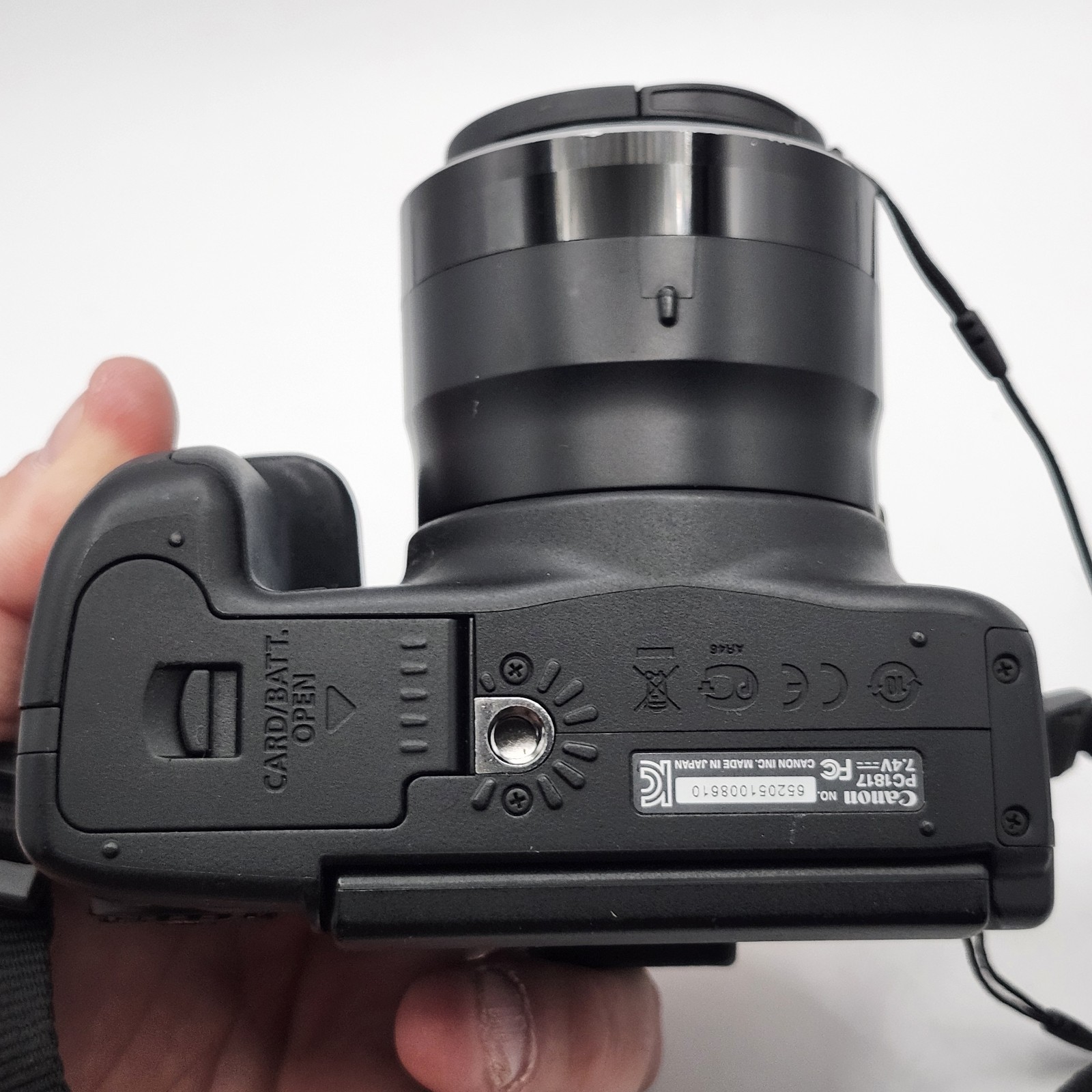 Canon PowerShot SX50 HS 12.1MP Camera 50x Zoom w/ Battery Charger Sd Tested