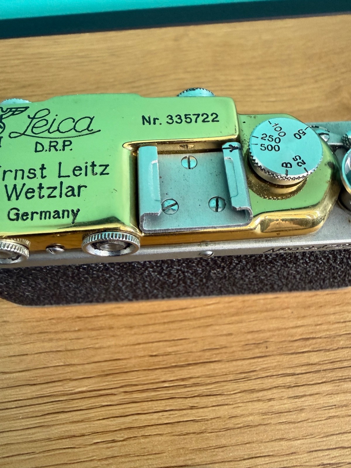 FED Rangefinder Camera Body – Leica Top Plate Cover – Body Only – Excellent Cond