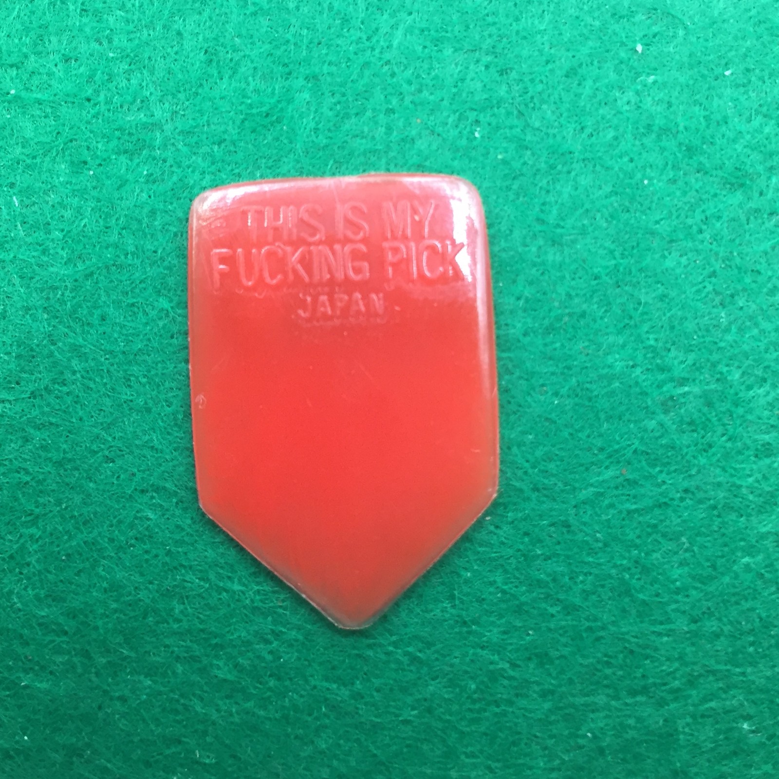 Ritchie Blackmore Model This is My F*cking Pick 3set From JAPAN