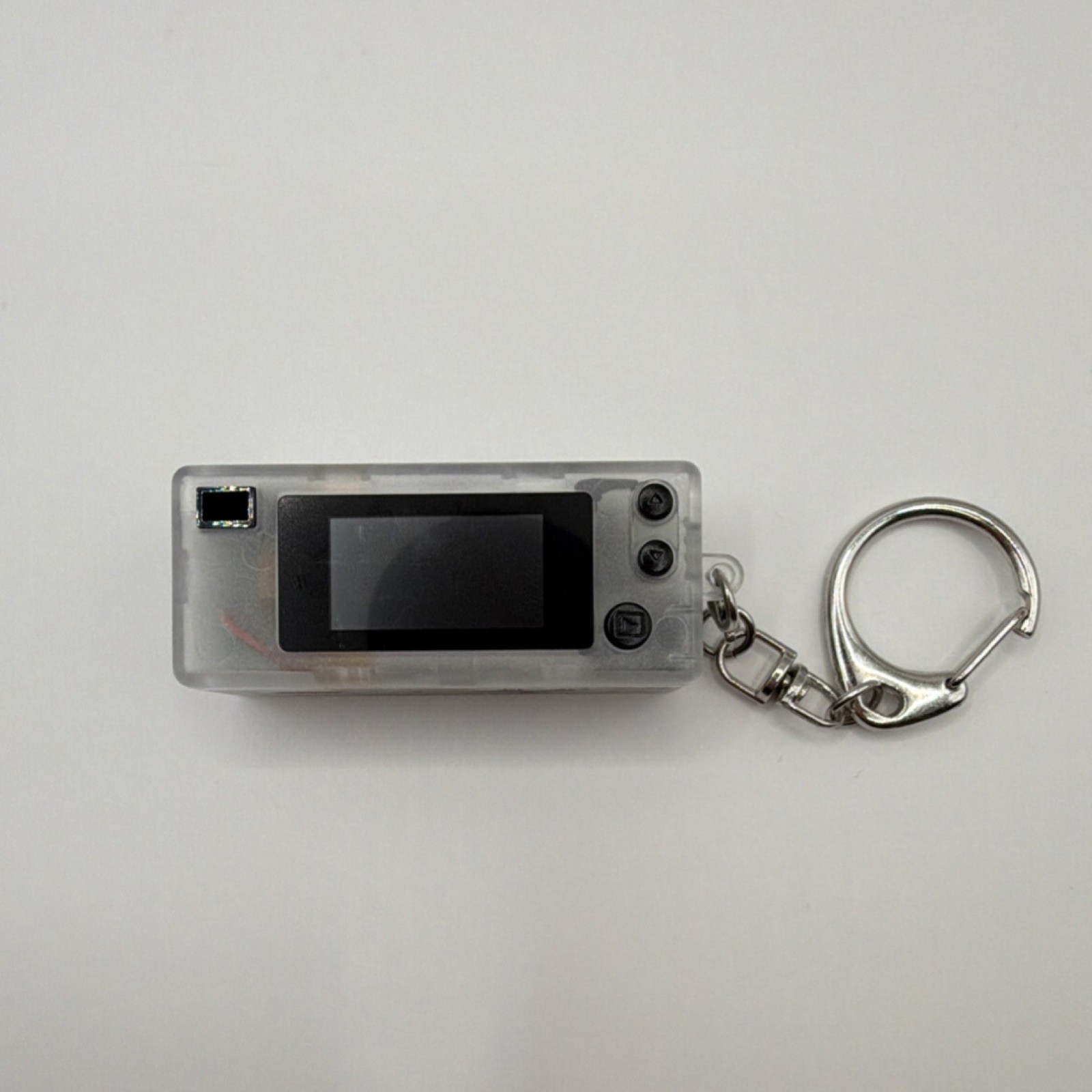 Kodak Charmera Keychain Digital Camera Clear Built-In Flash MicroSD