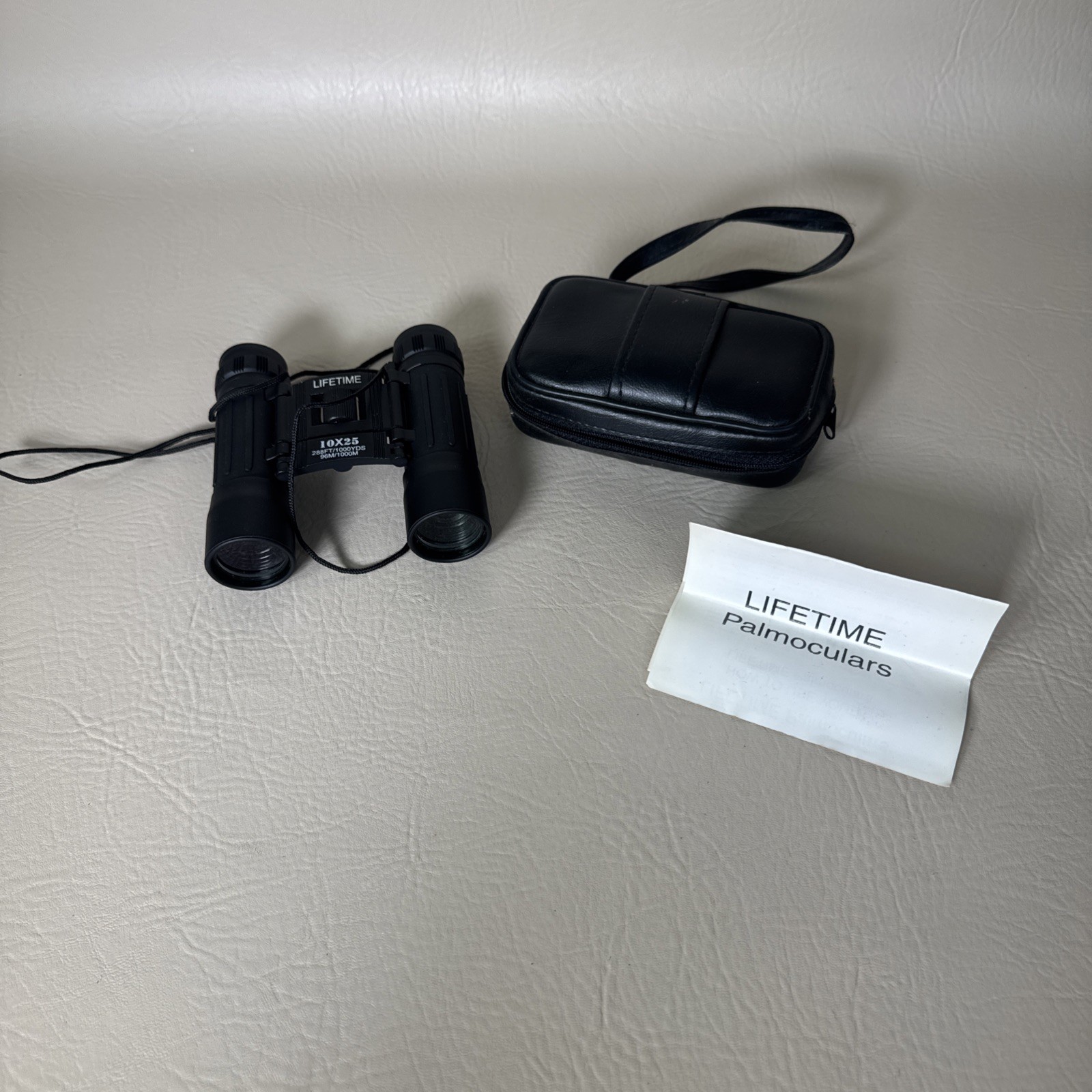 Lifetime Palmoculars 10×25 288Ft/1000YDS 96M/1000M With Case