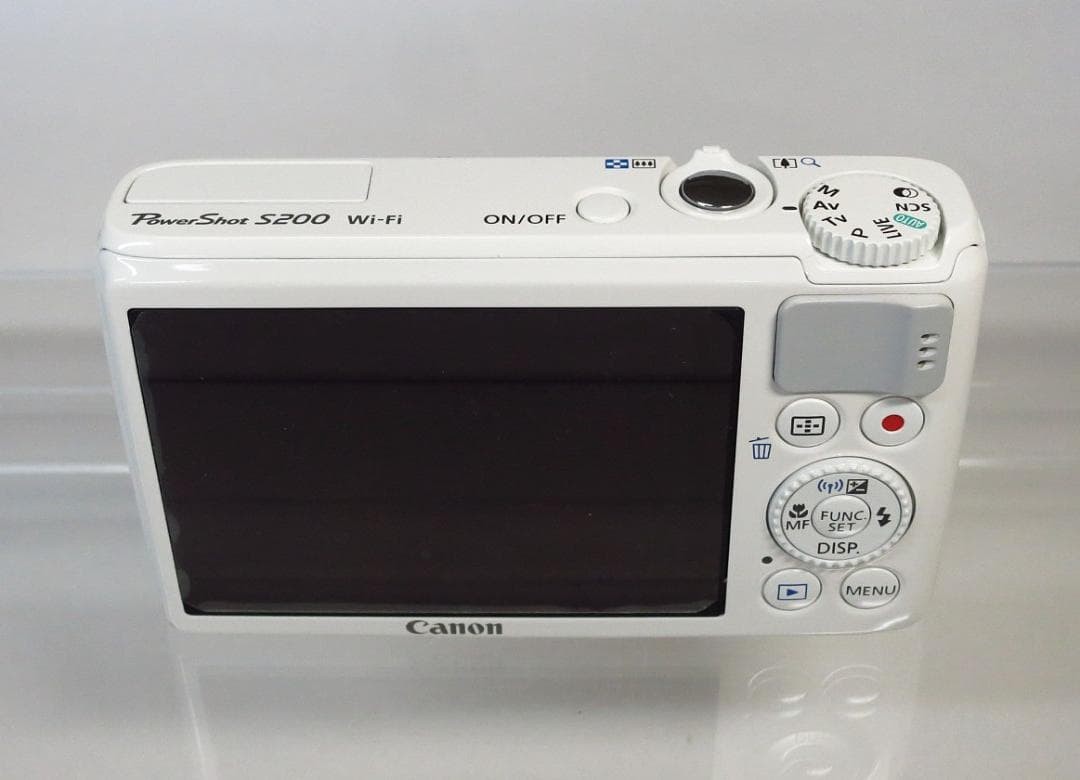 Canon PowerShot S200 White – Fully Functional – Excellent Condition