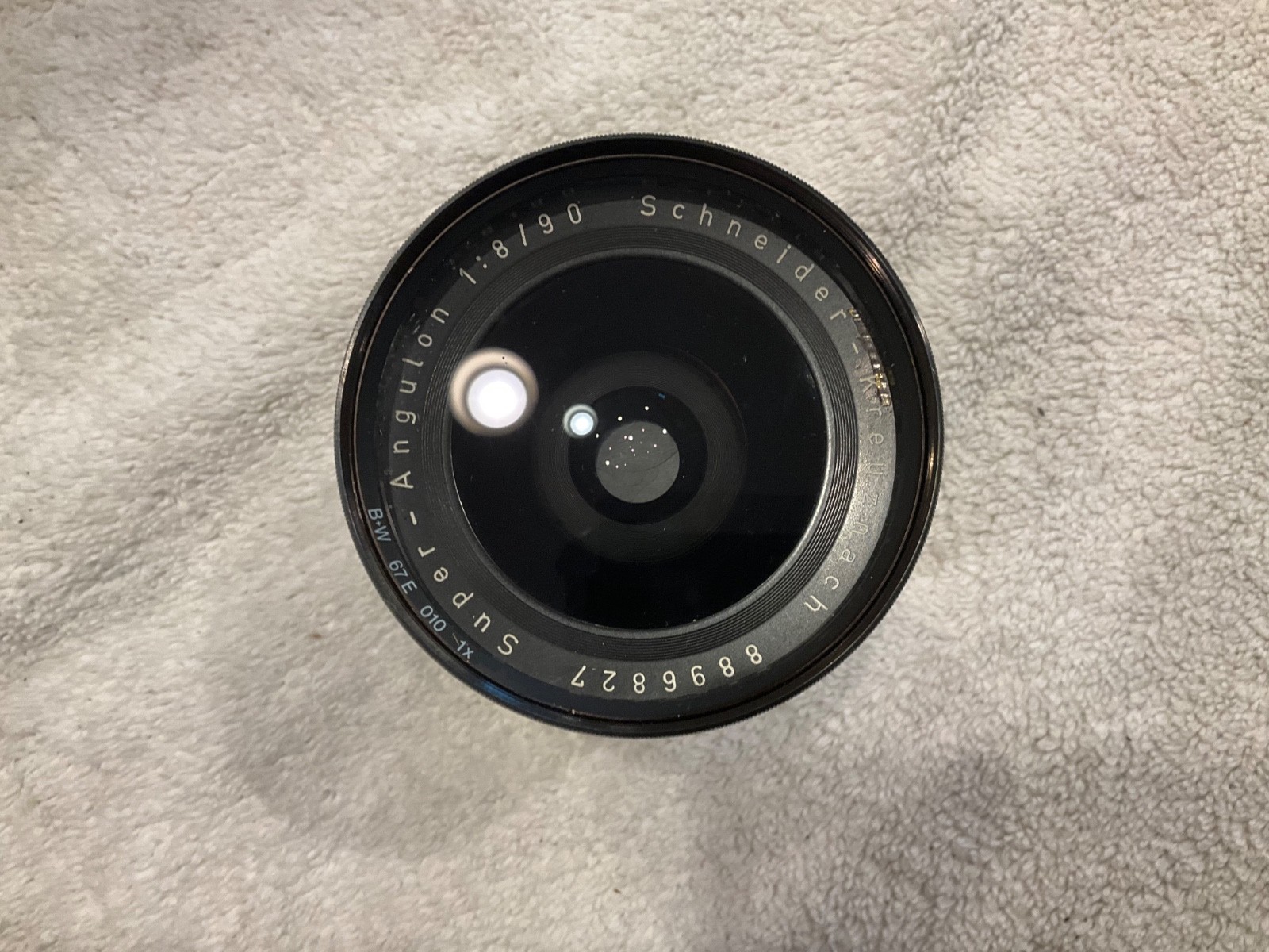 Schneider-Kreuznach Super-Angulon 90mm f/8 Large Format Lens – Copal 0 Shutter