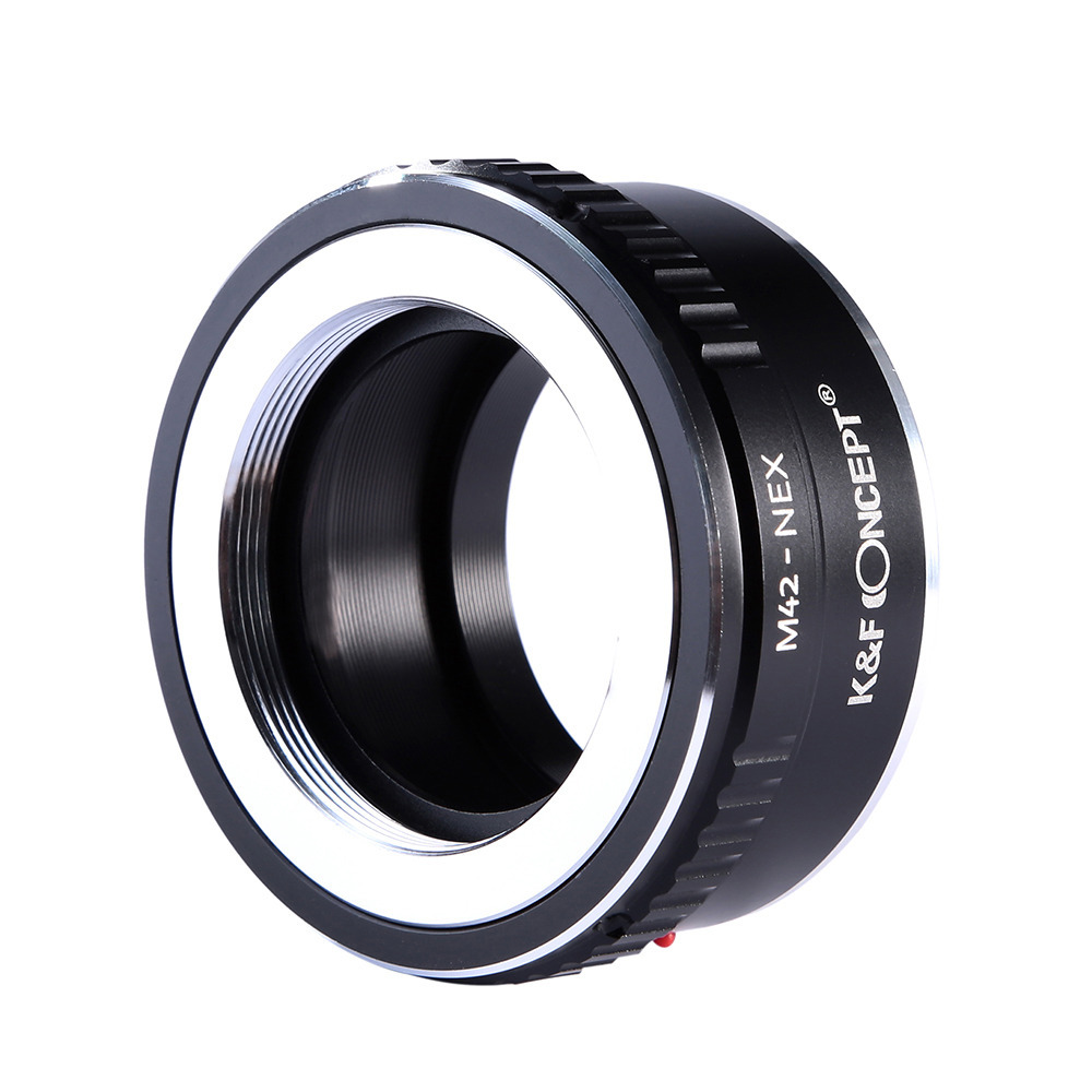 K&F CONCEPT Lens Mount Adapter for M42 Lens to NEX E-Mount for Sony Alpha NEX