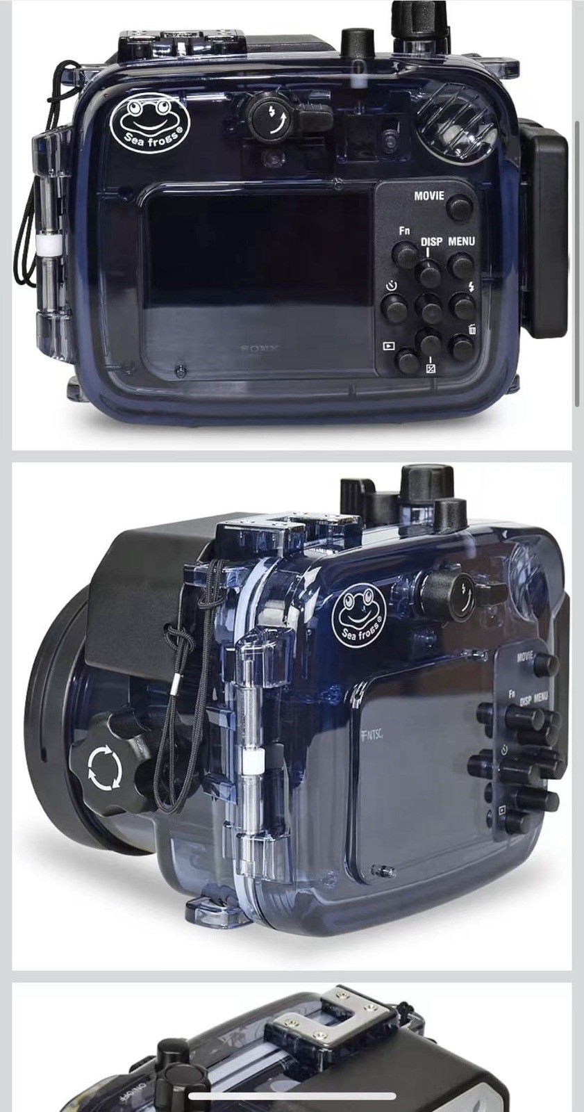 60m/195ft Waterproof Camera Housing For RX100(1-5)