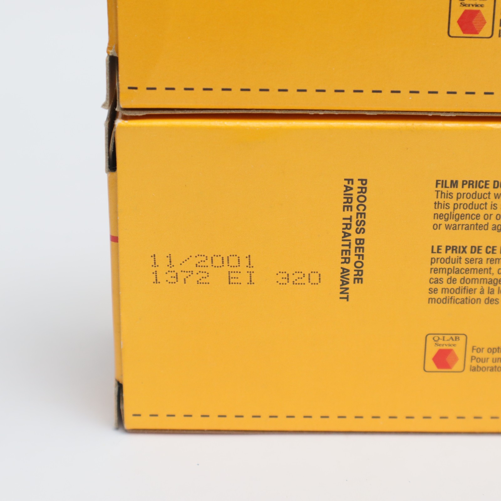 9 Rolls of Kodak Ektachrome 320T E6 135-36 Color Reversal Slide Film Exp 11/2001