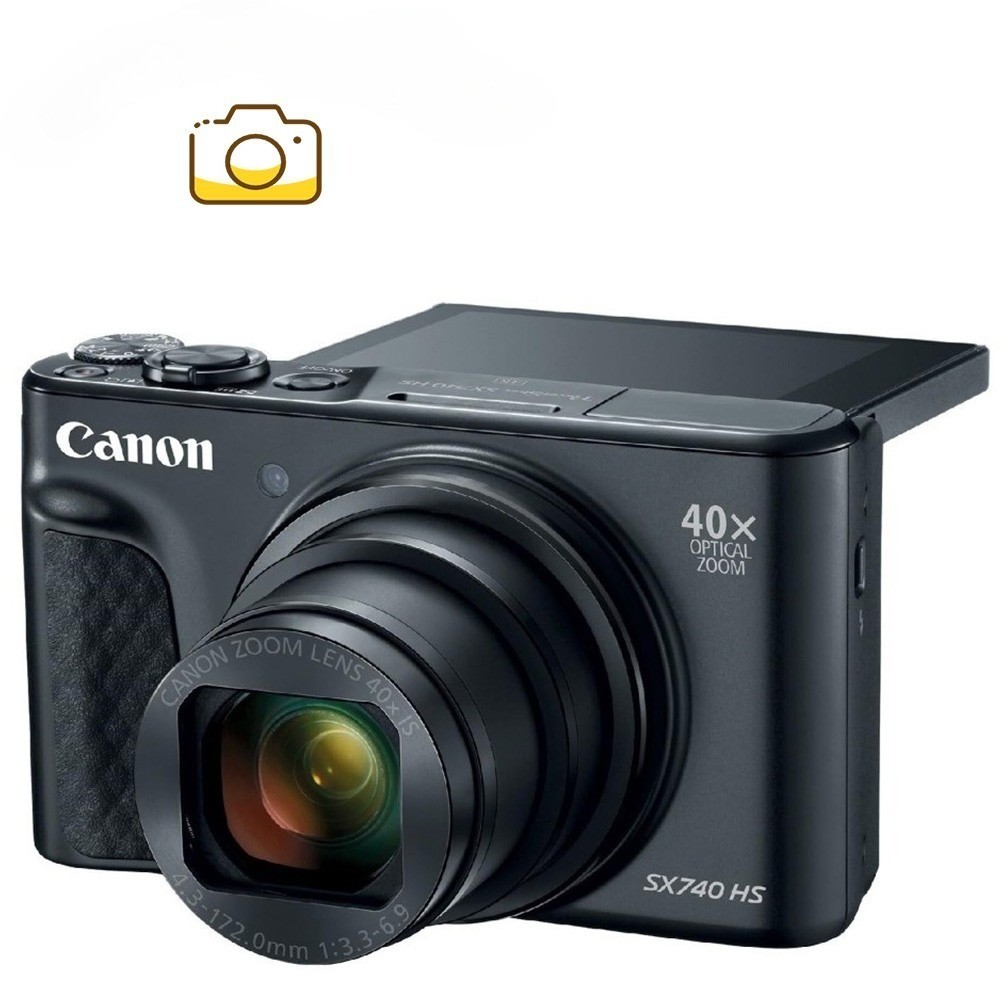 Canon PowerShot SX740 HS Digital Camera 20.30 MP 40x Optical Zoom Built-in Wi-Fi