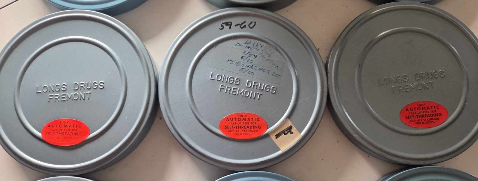 Lot 12,8MM Film Reels,Case, 11 Vintage Home Movies,1950s,1960’s One Empty Reel