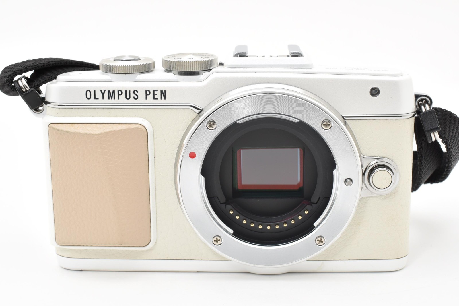 Olympus Pen Lite E-PL7 16.0MP Double Lens Kit White 4125 shots [Exc++] E3269