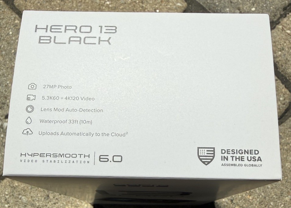 NEW! GoPro HERO 13 Black- 5.3K60 Video- 27MP Photo-Webcam + Live Streaming