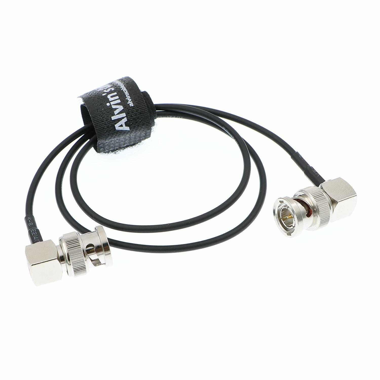 Blackmagic 3G HD SDI Flexible Cable RG179 BNC Right Angle Male for Sony FS5 FS7