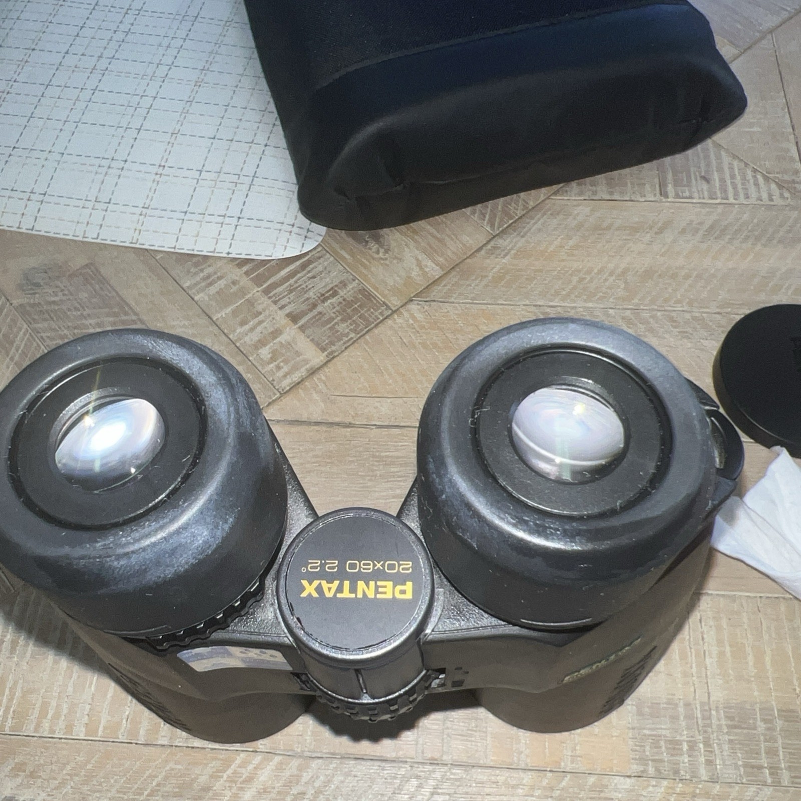 Pentax 20×60 SP WP Series Binoculars with Harness and Lenspen