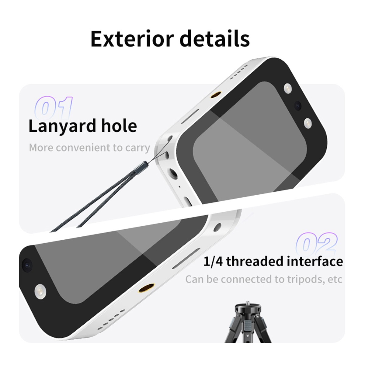 Slider Touch Screen Digital 4K Camera 2.8″ CCD HD Video Recording 64MP Music MP4