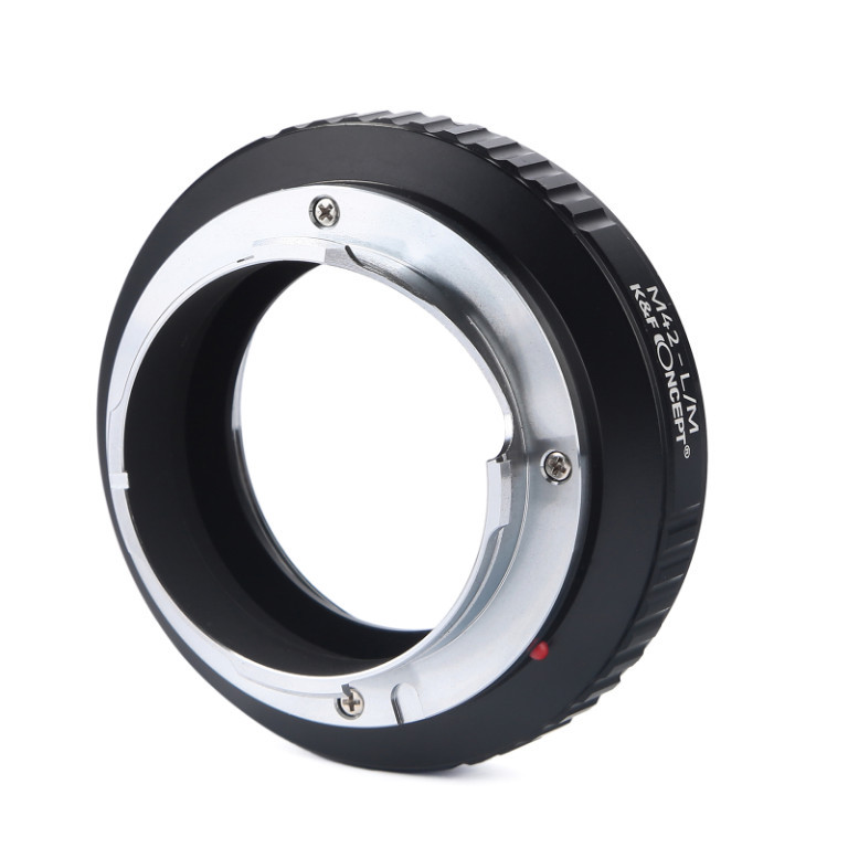 K&F Concept M42-L/M Lens Adapter for 42mm M42 Lens to L/M Leica M Mount Camera