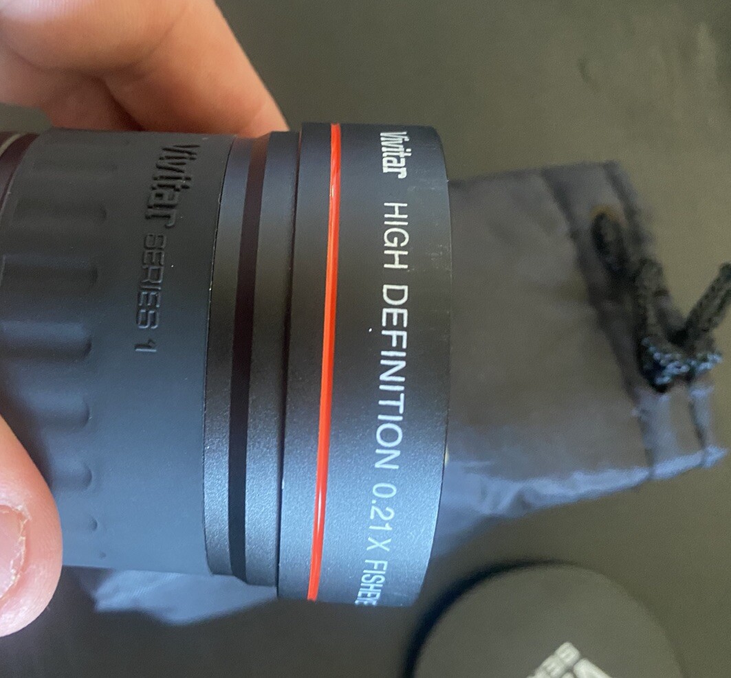 Vivitar Series 1 High Definition 0.21x Wide Angle Fisheye Conversion Lens