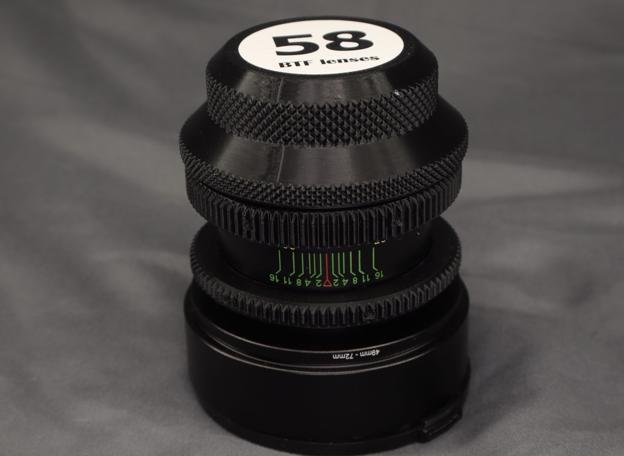ARRI PL HELIOS 44-2 58mm F2 Cine mod lens Full Frame PL MOUNT HELIOS Alexa MINI