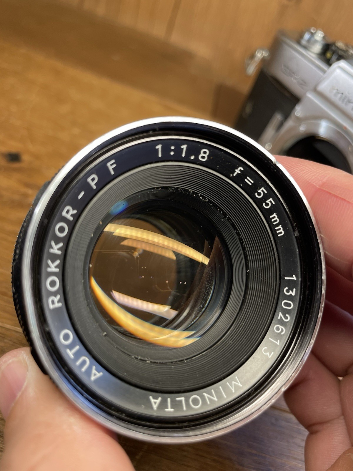 *CLA’d : Near Mint* Minolta SR-2 Film Camera Auto Rokkor 55mm F/1.8 Lens