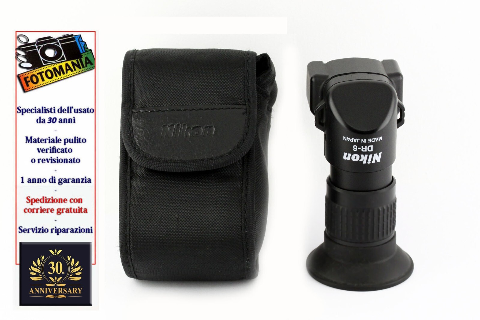 Nikon DR-6 Angle Viewfinder Perfect Mint One Year Warranty