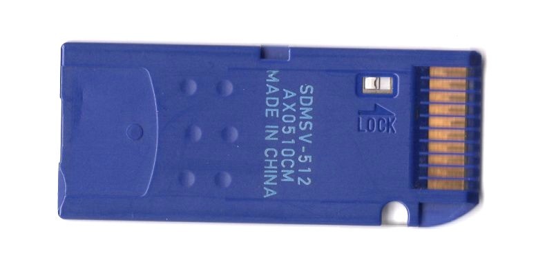 SanDisk Memory Stick Pro Magic Gate 512MB SDMSV-512 Camera Memory Card For Sony