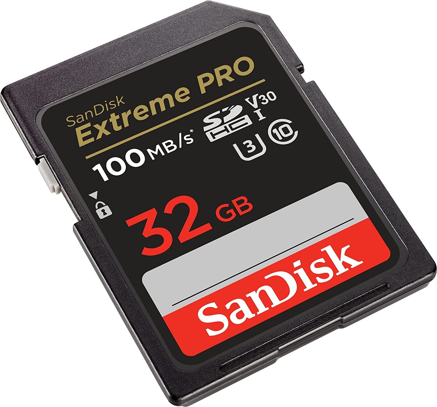 32GB Sandisk Extreme Pro SDHC Memory Card Class 10 UHS-I V30 SDSDXXO-032G-GN4IN