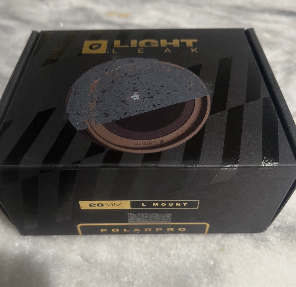 PolarPro LightLeak Lens 28mm for L Mount F/11 58mm