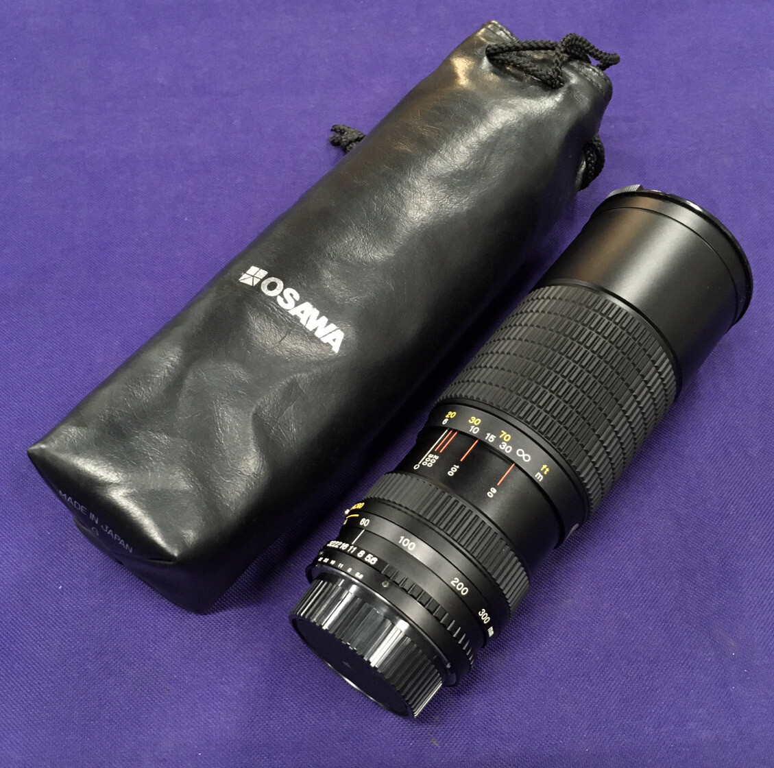 Osawa MC Macro 1:5.6 60-300mm Lens Made In Japan For Nikon w/ Bag!