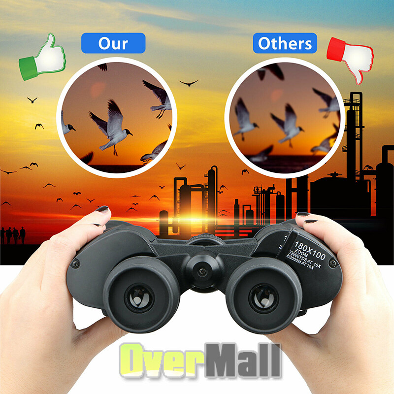 German Military Army 100×180 BK-4 Night Vision Binoculars Goggles Hunting+Case