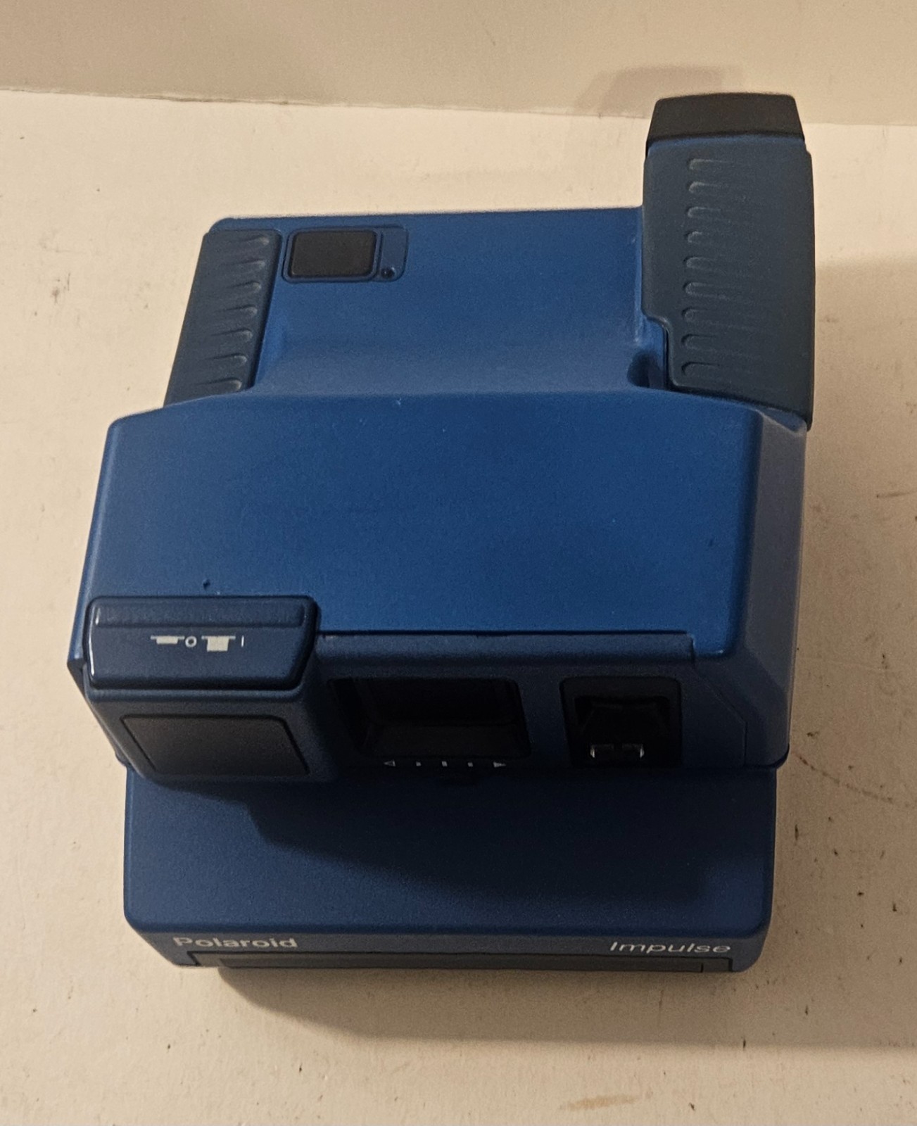 Polaroid Impulse Instant Film Camera Blue Vintage 600 Type Tested Works