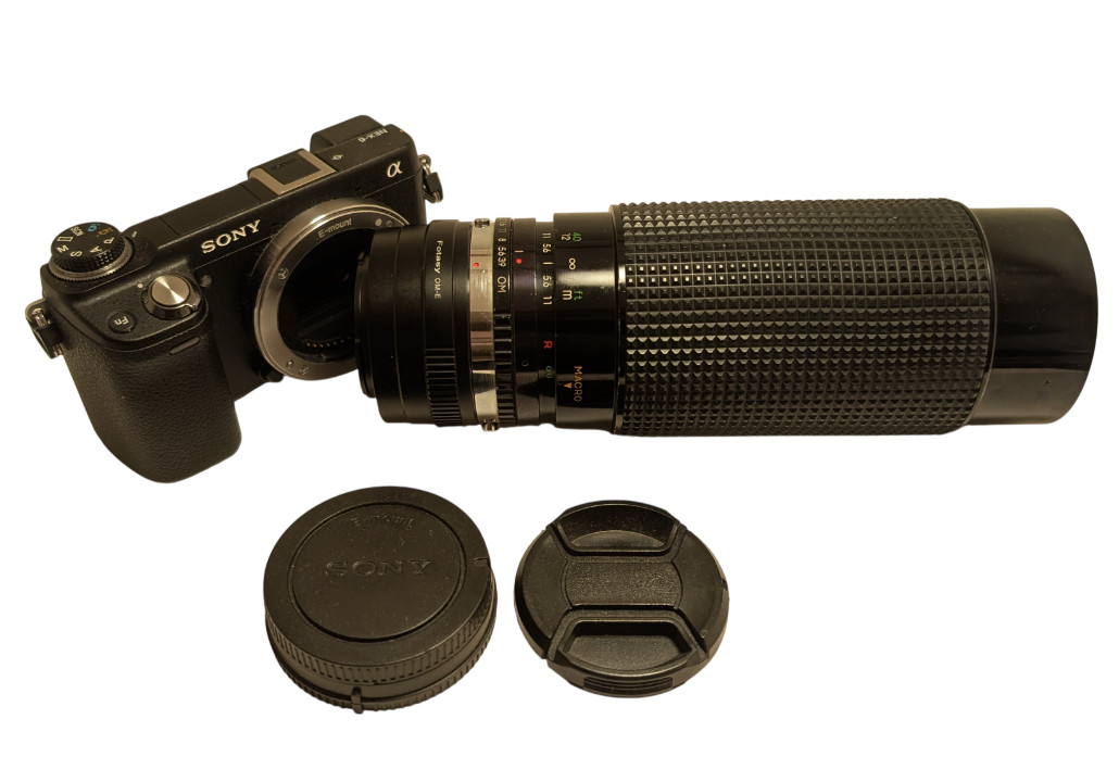 Sony E-mount adapted KALIMAR 60-300 mm F/3.9 Telephoto Zoom Lens